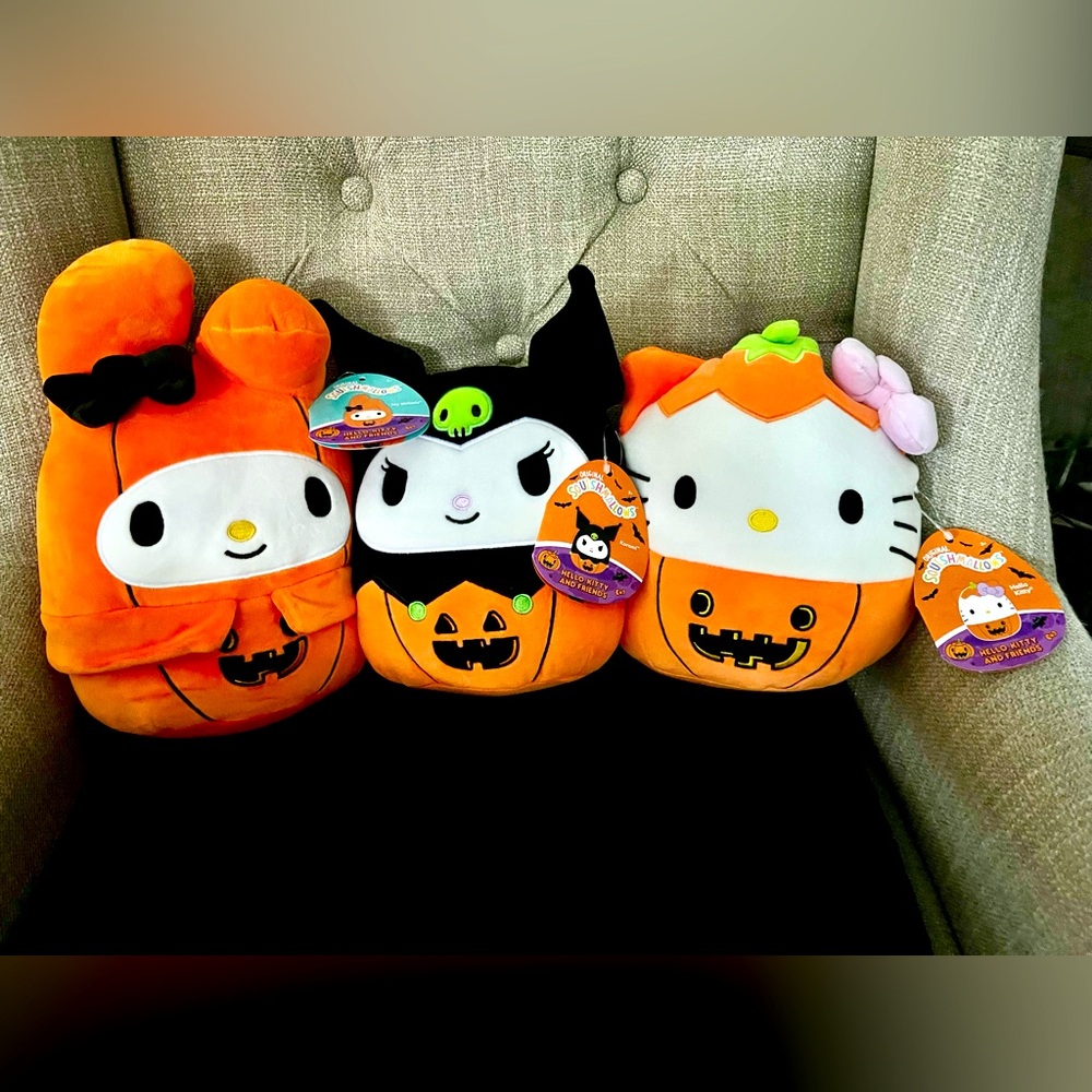 Hello Kitty | My Melody | Kuromi | Full set Halloween Squishmallow 2024